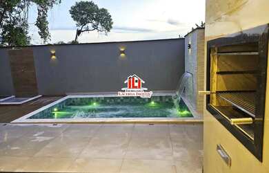 Imagem 5: Casa Térrea no Vivenda das Marinas com 3 Suítes Espaço lazer com Piscina...