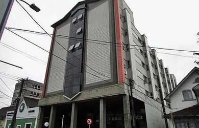 Imagem: O apartamento possui 1 Dormitório, 1 Banheiro, 40m² de Área