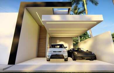 Imagem: A casa em condomínio possui 3 Dormitórios, 2 Banheiros, 2