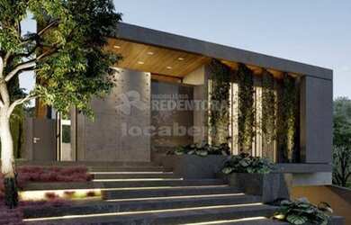 Imagem: A casa em condomínio possui 4 Dormitórios, 5 Banheiros, 4