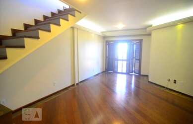 Imagem: O apartamento na cobertura possui 4 Dormitórios, 3 Banheiros