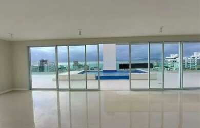 Imagem: O apartamento na cobertura possui 3 Dormitórios, 5 Banheiros