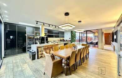 Imagem 8: Sobrado com 4 suítes mobiliado a venda condomínio Portal do Sol Green...