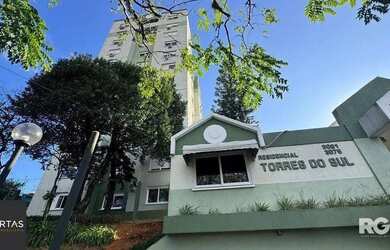 Imagem: O apartamento possui 3 Dormitórios, 1 Banheiro, 1 Vaga na garagem