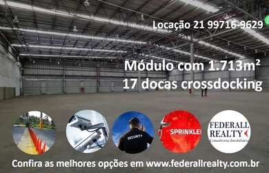 Imagem: O depósito possui 5 Vagas na garagem e 1713m² de Área e está