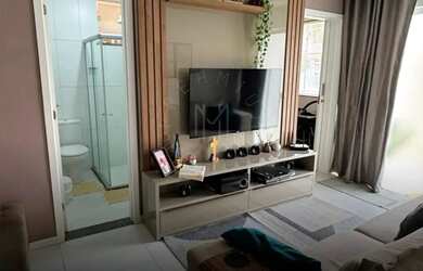 Imagem: O apartamento possui 3 Dormitórios, 1 Banheiro, 1 Vaga na garagem