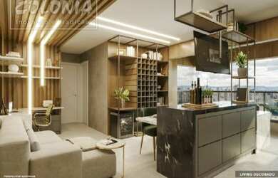 Imagem: O apartamento possui 2 Dormitórios, 2 Banheiros, 1 Vaga na