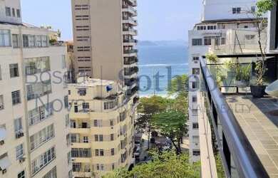Imagem 3: Apartamento avarandado com vista das praias de Ipanema e Copacabana
