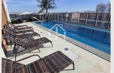 Imagem 9: Flat Setor Jardim Goiás. Piscina, Churrasqueira, Imóvel mobiliadoeAr-condicionado