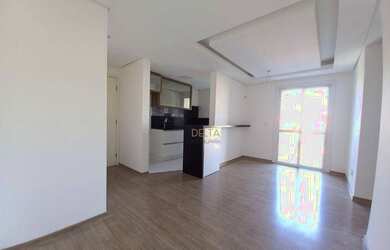 Imagem: O apartamento possui 2 Dormitórios, 1 Banheiro, 1 Vaga na garagem