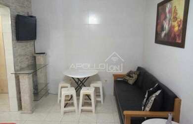 Imagem: O apartamento possui 1 Dormitório, 1 Banheiro, 26m² de Área