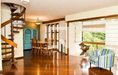 Imagem: O apartamento na cobertura possui 3 Dormitórios, 4 Banheiros