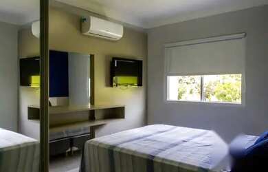 Imagem 2: Locação Anual. Churrasqueira, Ar-condicionado, 87m² de Áreae2 Banheiros