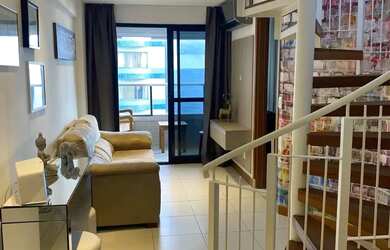 Imagem: O apartamento na cobertura para alugar possui 2 Dormitórios