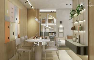 Imagem: O apartamento possui 2 Dormitórios, 2 Banheiros, 1 Vaga na