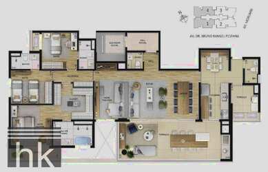 Imagem 9: Apartamento com 3 dormitórios, 195 m² - venda por R$ 4.250.000,00 ou...