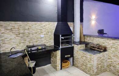 Imagem 14: Casa piscina. Piscina, Churrasqueira, Imóvel mobiliadoeAr-condicionado