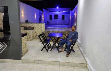 Imagem 13: Casa piscina. Piscina, Churrasqueira, Imóvel mobiliadoeAr-condicionado