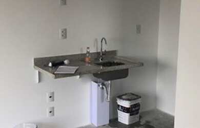 Imagem: A kitnet possui 1 Dormitório, 1 Banheiro, 25m² de Área, Imóvel