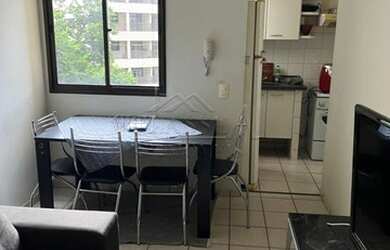 Imagem: O studio possui 1 Dormitório, 1 Banheiro, 1 Vaga na garagem