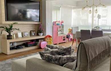 Imagem: O apartamento possui 3 Dormitórios, 3 Banheiros, 2 Vagas na