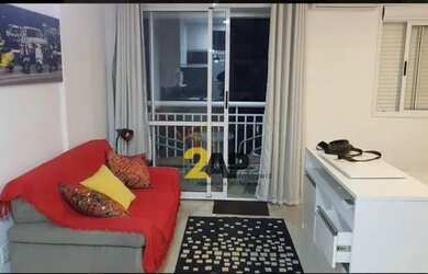 Imagem: O studio possui 1 Dormitório, 1 Banheiro, 1 Vaga na garagem