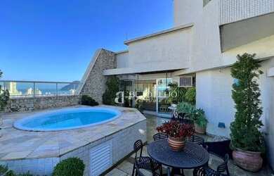 Imagem: O apartamento na cobertura possui 3 Dormitórios, 4 Banheiros