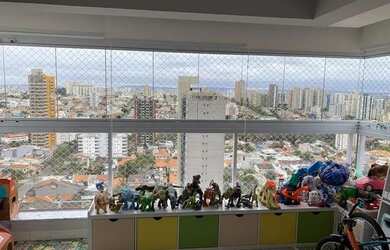 Imagem: O apartamento possui 3 Dormitórios, 4 Banheiros, 4 Vagas na