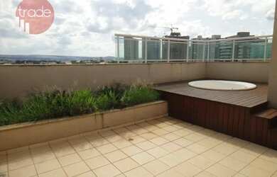 Imagem: O apartamento na cobertura possui 3 Dormitórios, 5 Banheiros