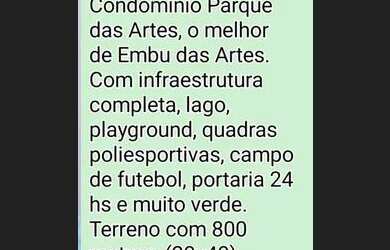 Imagem: O terreno possui 830m² de Área e está localizado em Jardim