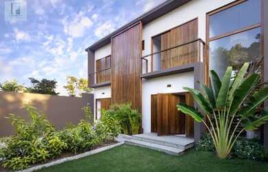 Imagem: A casa em condomínio para alugar possui 5 Dormitórios, 5 Banheiros