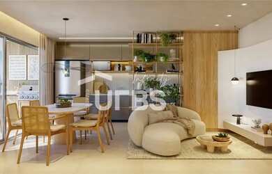 Imagem: O apartamento possui 2 Dormitórios, 3 Banheiros, 1 Vaga na