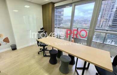 Imagem 2: Conjunto mobiliado e pronto para uso para locação com 42m² e 2 vagas...