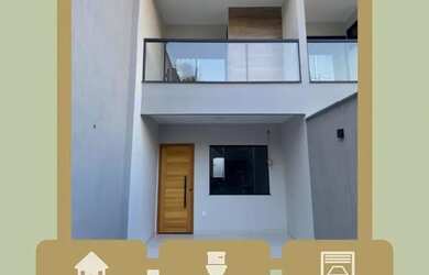 Imagem: A casa possui 2 Dormitórios, 3 Banheiros, 1 Vaga na garagem