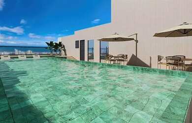 Imagem: O apartamento possui 2 Dormitórios, 1 Banheiro, 2 Vagas na