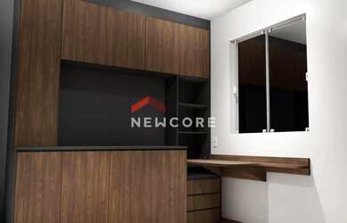 Imagem: O apartamento possui 3 Dormitórios, 1 Banheiro, 1 Vaga na garagem