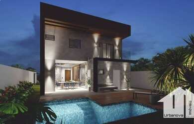 Imagem: A casa em condomínio possui 3 Dormitórios, 5 Banheiros, 4