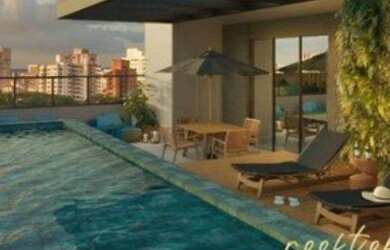 Imagem 3: Apartamento com varanda, quarto e sala, Lançamento 46m² - Barra