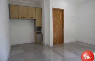 Imagem: O apartamento e possui 1 Dormitório, Suítes, 1 Banheiro