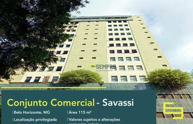 Imagem: O depósito possui 115m² de Área e está localizado em Savassi