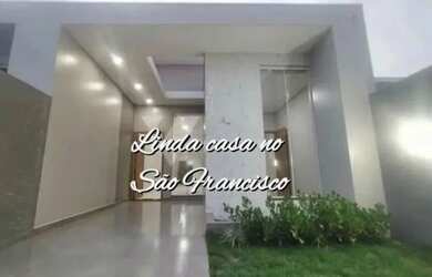 Imagem: A casa possui 3 Dormitórios, 2 Banheiros, 1 Vaga na garagem