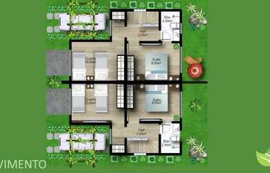 Imagem 9: Casa Duplex em Condomínio fechado e segurança - Reservas Bolonha