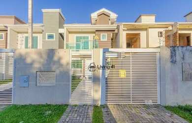 Imagem: A casa possui 3 Dormitórios, 3 Banheiros, 3 Vagas na garagem