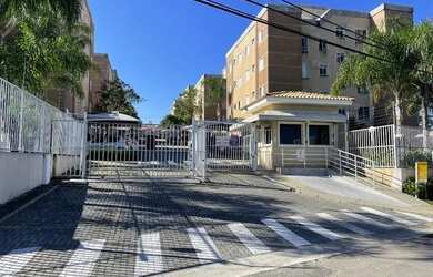 Imagem: O apartamento possui 2 Dormitórios, 1 Banheiro, 1 Vaga na garagem