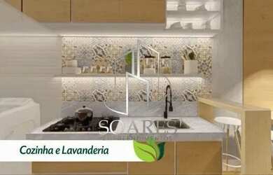 Imagem: A casa possui 2 Dormitórios, 2 Banheiros, 1 Vaga na garagem