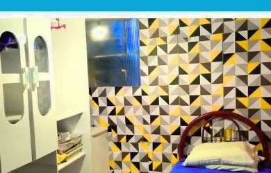 Imagem: A casa em condomínio possui 1 Dormitório, 1 Banheiro e está