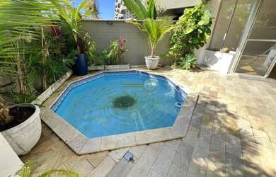 Imagem 5: Apartamento a venda com piscina e churrasqueira individual 300m da praia