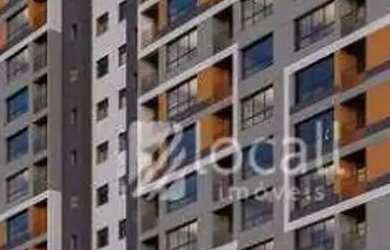 Imagem: O apartamento possui 2 Dormitórios, 2 Banheiros, 1 Vaga na