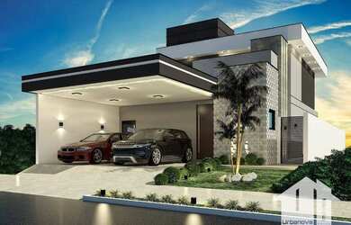 Imagem: A casa em condomínio possui 3 Dormitórios, 3 Banheiros, 2