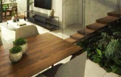 Imagem 10: Apartamento com varanda, quarto e sala, Lançamento 46m² - Barra